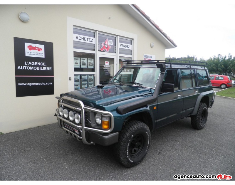 Achat voiture occasion, Auto occasion pas cher | Agence Auto Nissan Patrol 2.8L 115 SLX Y60R Violet Année 1996 Manuelle Diesel